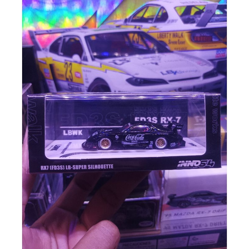 Coca-Cola 1:64 Scale Diecast Vans Inno 1:64 LBWK MAZDA RX7 (FD3S) LB ...