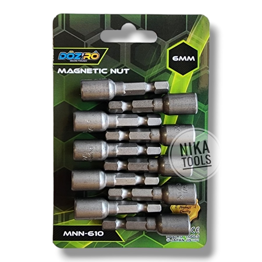 Jual Mata Bor Sok Sock Roofing 10pcs Ruping Magnet Magnetic 6x45 mm 1/4 ...