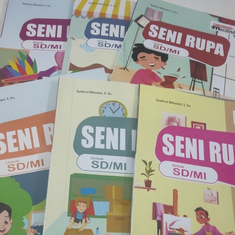 Jual SENI RUPA KELAS 1 2 3 4 5 6 - KURIKULUM MERDEKA | Shopee Indonesia