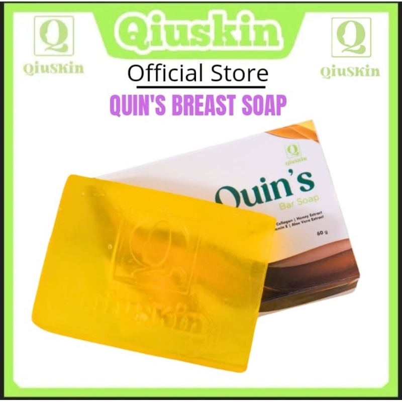 QiuSkin Quality Skincare Quins Breast Soap Bpom