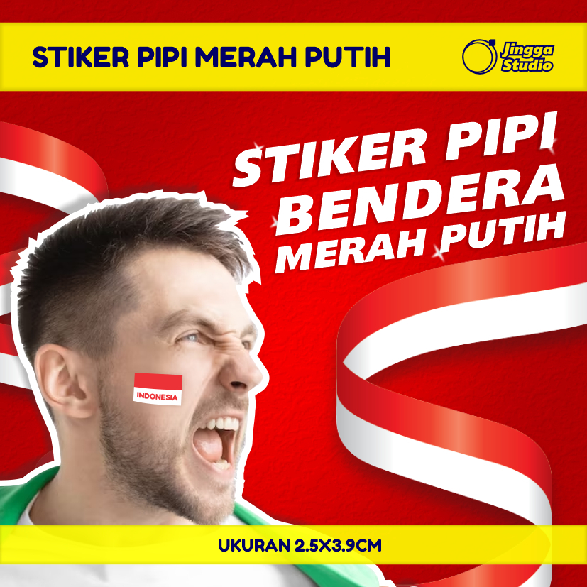 Jual Stiker Pipi Bendera Merah Putih Shopee Indonesia 3798