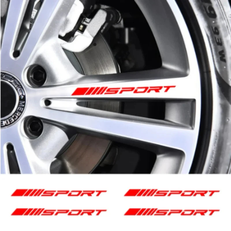 Jual Set 4 buah Stiker Mobil Roda Velg Sticker Cutting Vinyl Sport ...