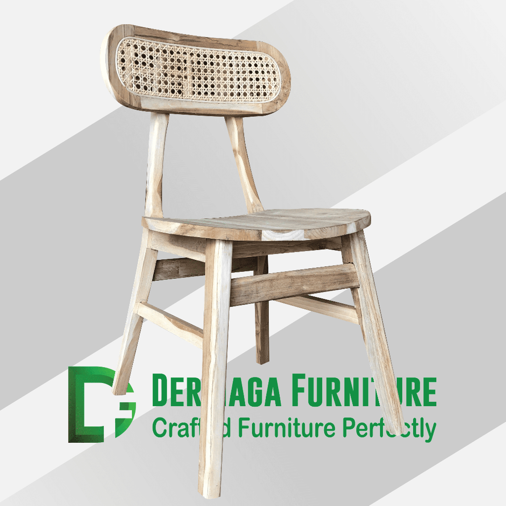 Jual KURSI ROPAN SANDARAN ROTAN KAYU JATI KURSI CAFE MINIMALIS MEWAH ...