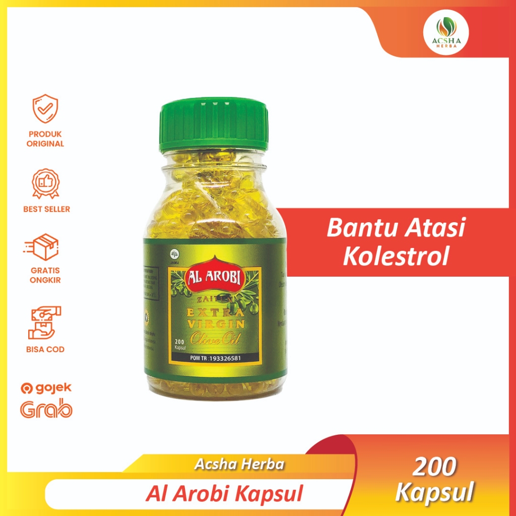Jual Kapsul Al Arobi 200 & 100 Kapsul | Shopee Indonesia