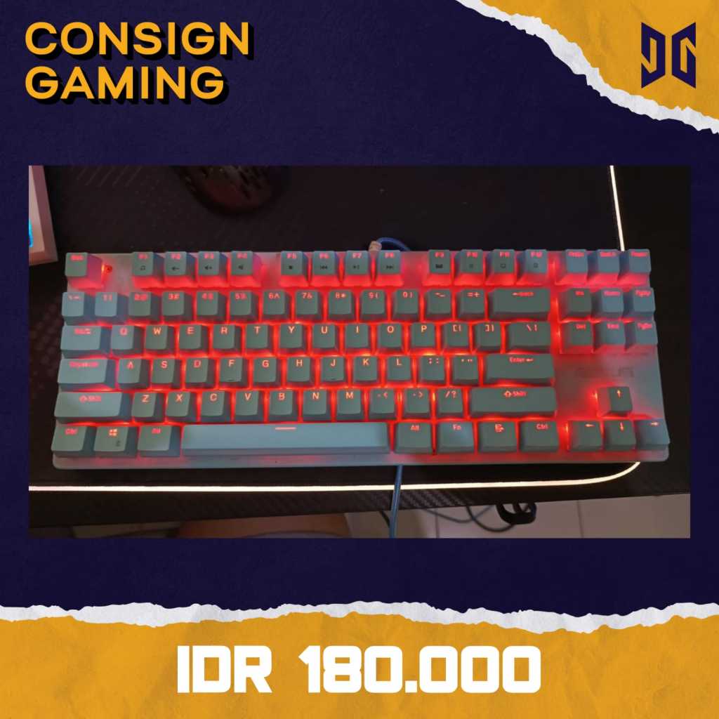 Jual REXUS LEGIONARE MX9 TKL RGB - RED SWITCH ( CODE : KA454 ) | Shopee ...