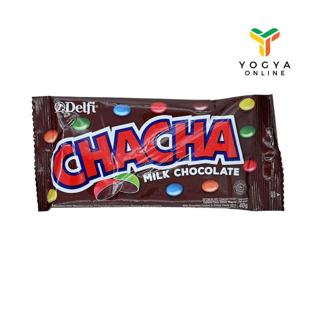 Jual Cha Cha Milk Chocolate 40 G Cokelat Makanan RIngan | Shopee Indonesia