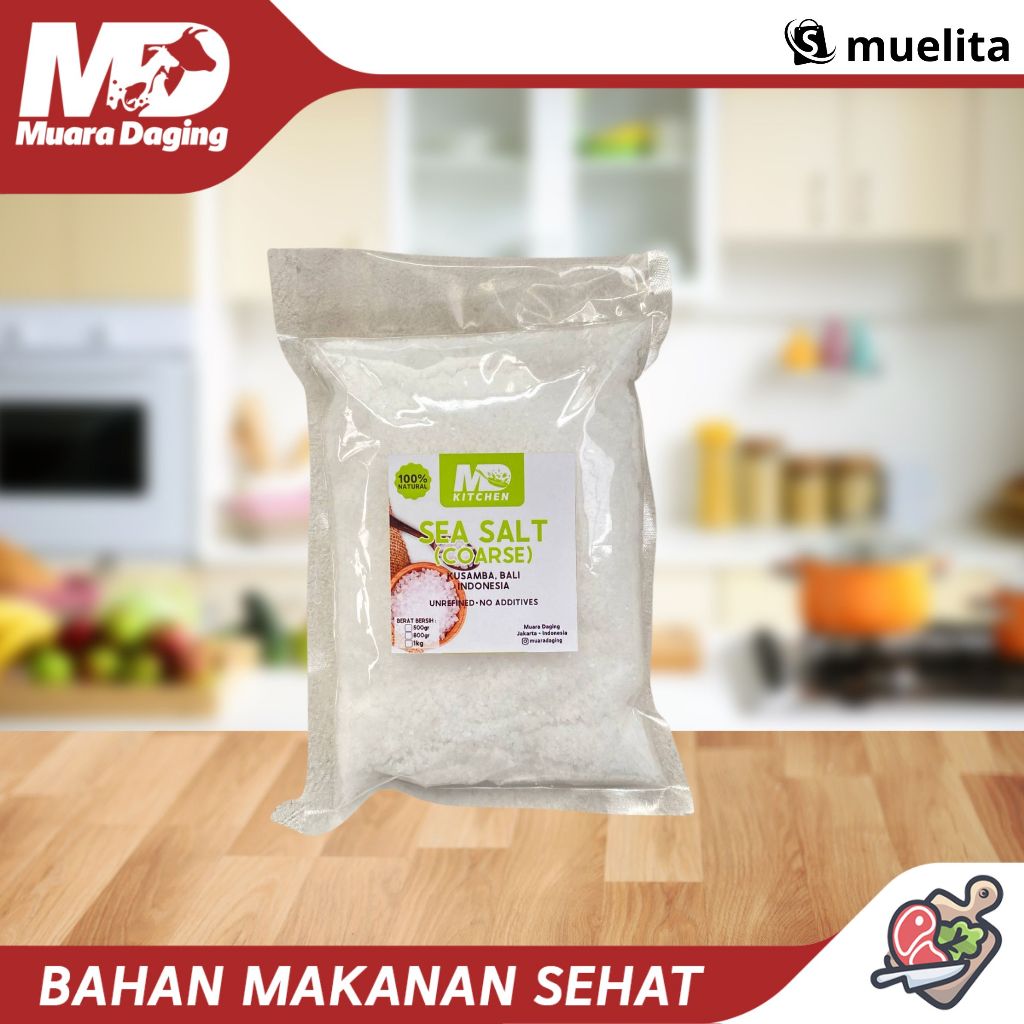Jual GARAM NATURAL KUSAMBA (SEA SALT COARSE) | Shopee Indonesia