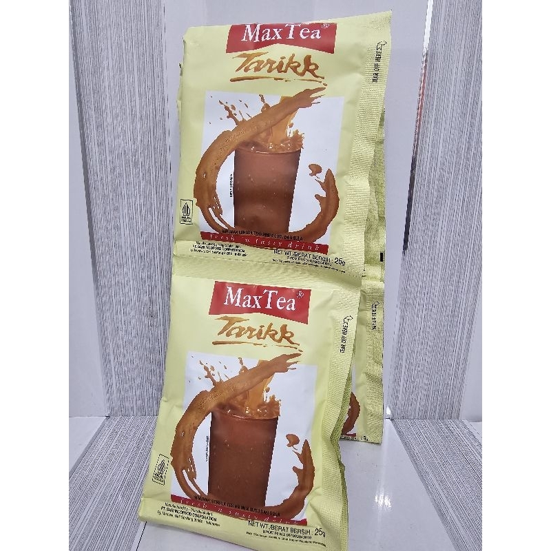 Jual Max Tea Teh Tarik Renceng 25gx10Sachet | Shopee Indonesia