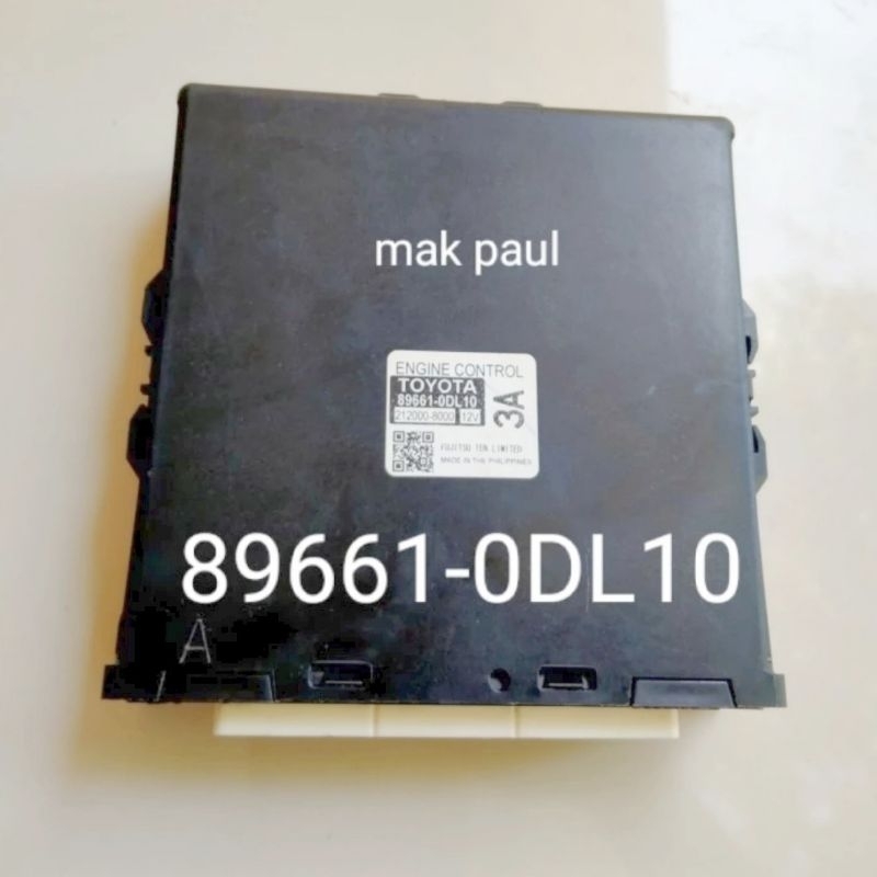 Jual ecu computer manual YARIS ALL NEW VIOS gen3 2013-2016 ORIGINAL ...