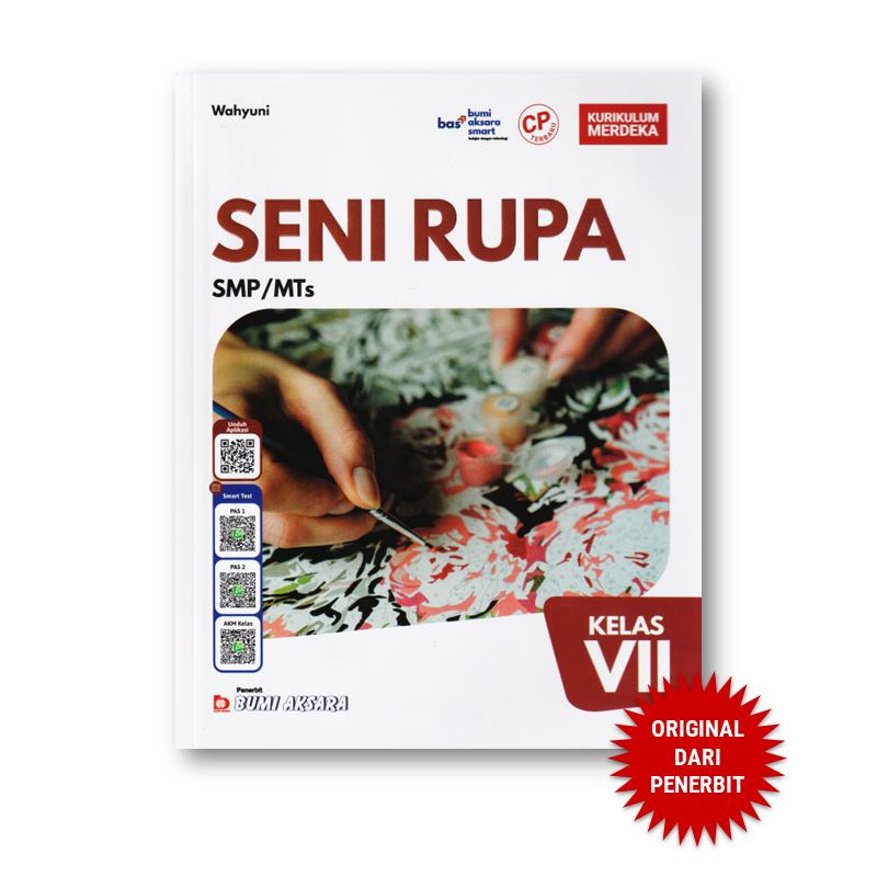 Jual Seni Rupa Kelas VII SMP MTs Kurikulum Merdeka - CP Terbaru ...