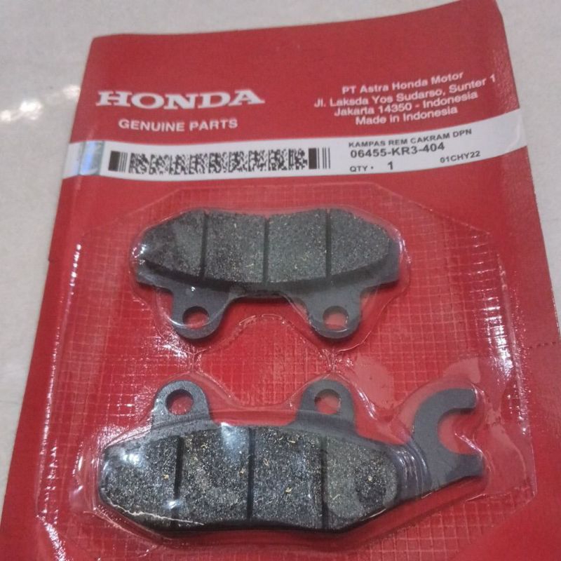 Jual KDM_24 Dispad Kampas Rem Cakram Depan Supra x 125 Kharisma Revo