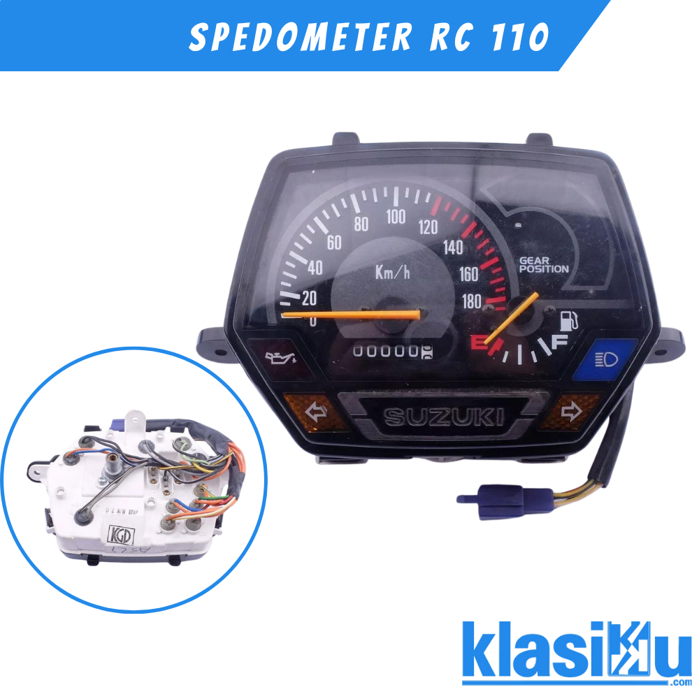 Jual Speedometer Spidometer Kilometer Original Assy Rc 110 Crystal ...