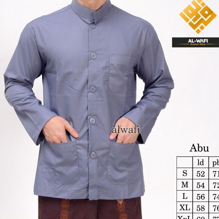 Jual KOKO HAIBAH POLOS SAKU DEPAN EXCLUSIVE KOKO HAIBAH KOKO POLOS KOKO ...