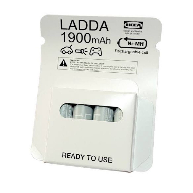 Jual LADDA Baterai Isi Ulang / Rechargeable Battery AA / AAA (ORIGINAL