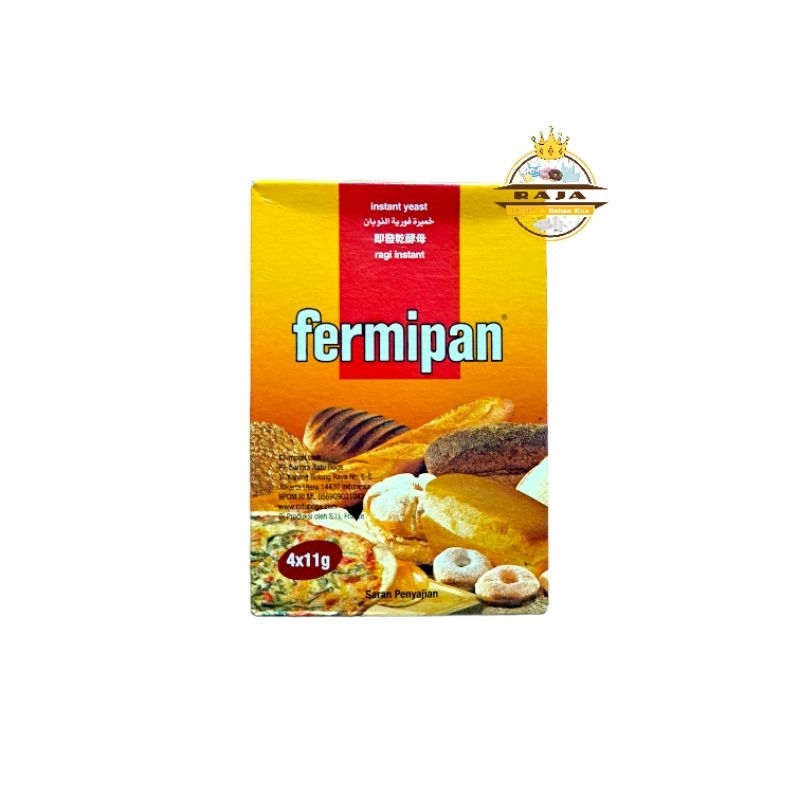 Jual Fermipan Ragi Instan 4 x 11gr ( 1 KOTAK ) | Shopee Indonesia