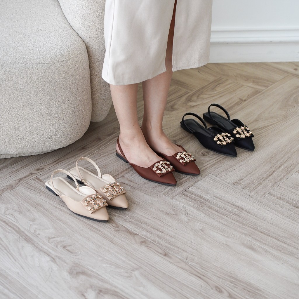 Jual ZODE Celine Flatshoes | Sepatu Flat Wanita | Shopee Indonesia