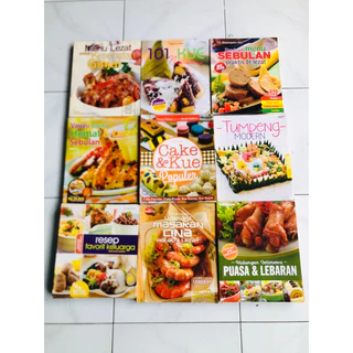 ( PROMO BUKU MURAH ORIGINAL ) BUKU MASAKAN / RESEP MASAKAN / RESEP MASAK / 90 MENU ALA RESTO UNTUK 30 HARI / HIDANGAN SEHARI-HARI