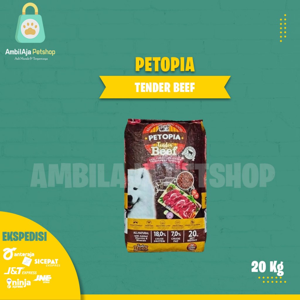 Jual PETOPIA Makanan Anjing Petopia 20Kg Dry Food - Grab Gojek Shopee ...