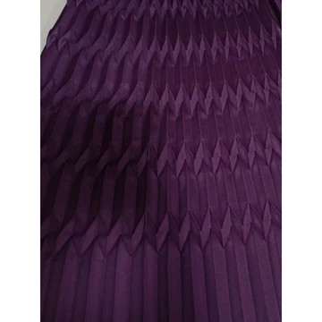 Rok Plisket Daun Padi Maxi Rok Plisket Premium Rok Plisket Nyaman Rok Plisket Panjang Hitam