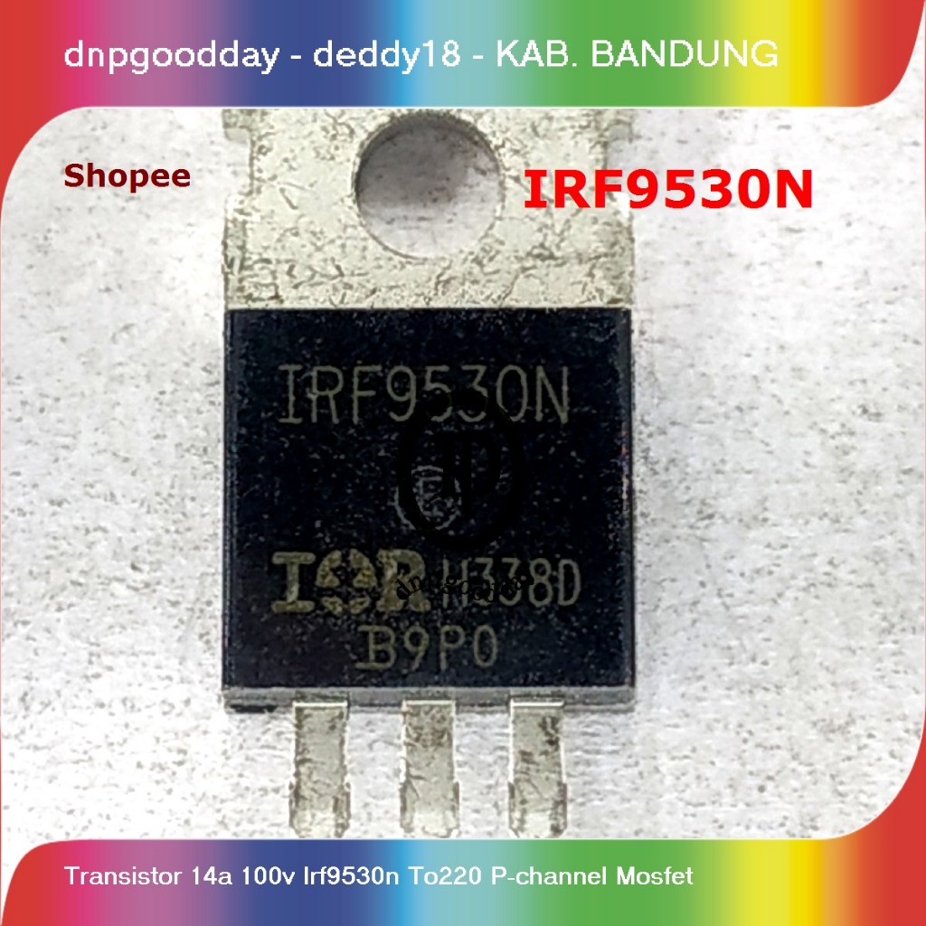 Jual transistor 14a 100v irf9530n to220 p-channel mosfet | Shopee Indonesia