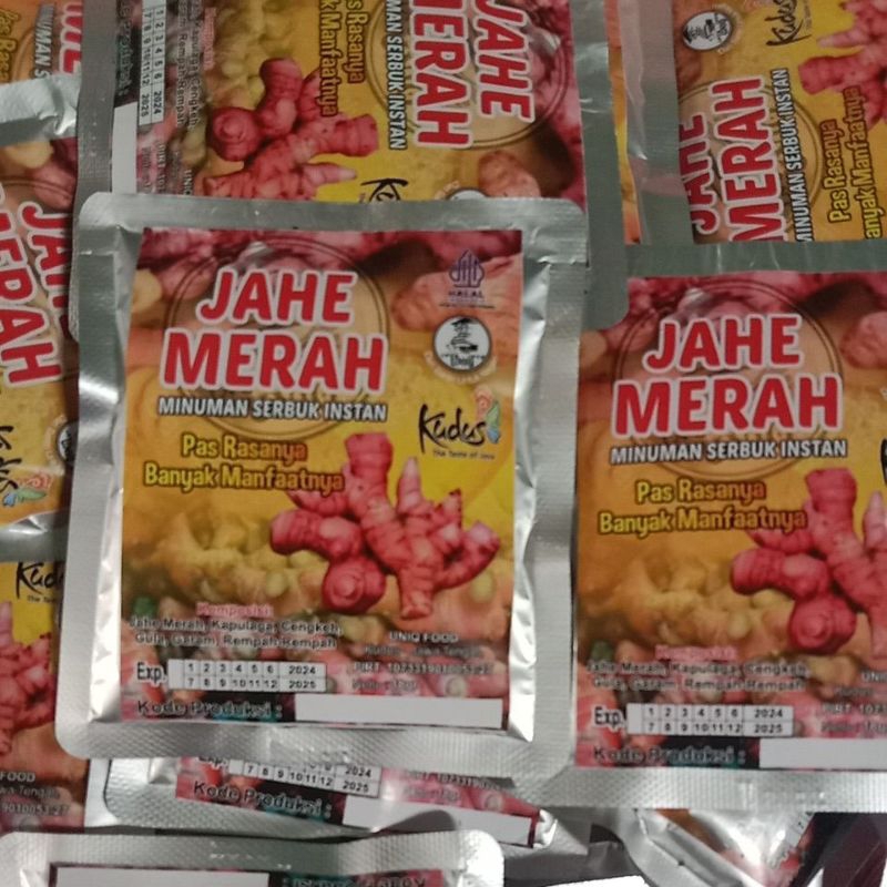 Jual Jahe Merah Instan sachet | Shopee Indonesia