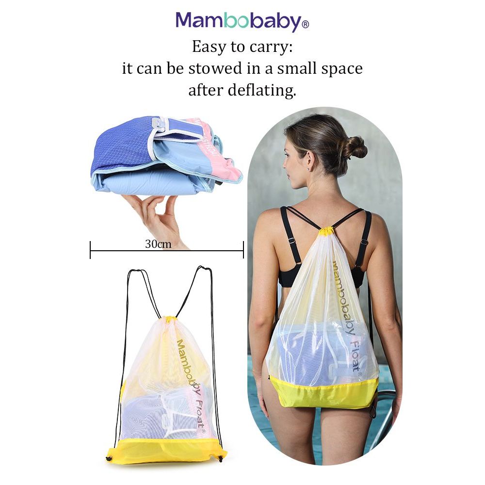 Jual Mambobaby Self Inflating Air Balloon Chest Float Swim Trainer Ban ...