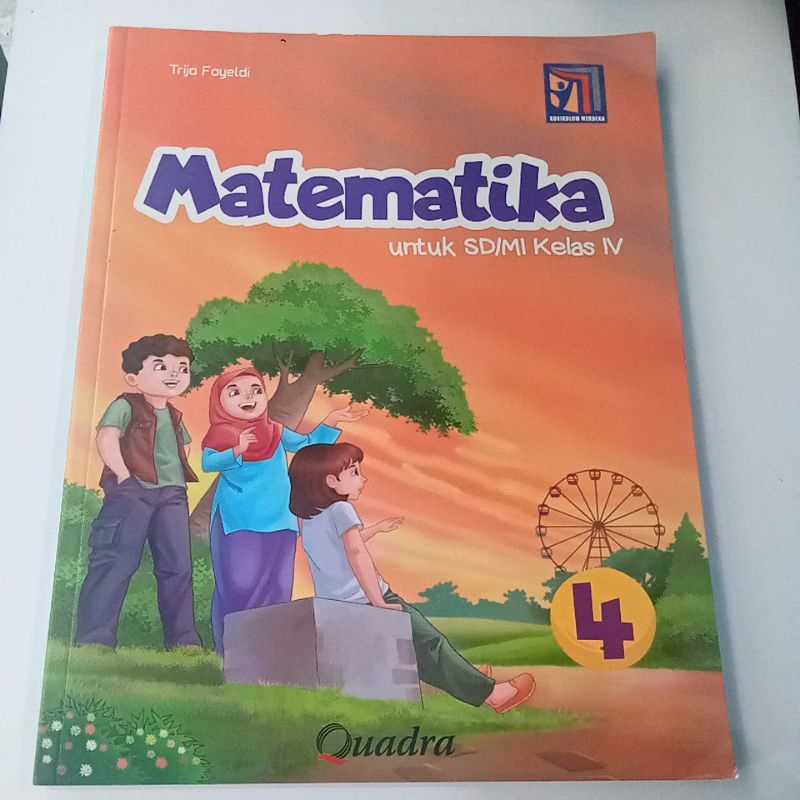 Jual BUKU MATEMATIKA SD/MI KELAS 4 KURIKULUM MERDEKA | Shopee Indonesia