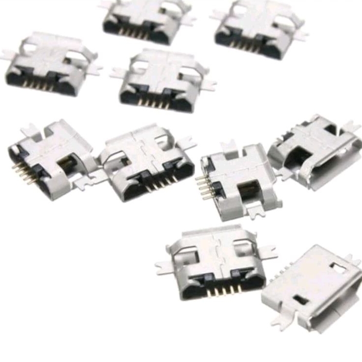 Jual Conector Konektor 5 pin Socket USB Female micro MK5P | Shopee ...