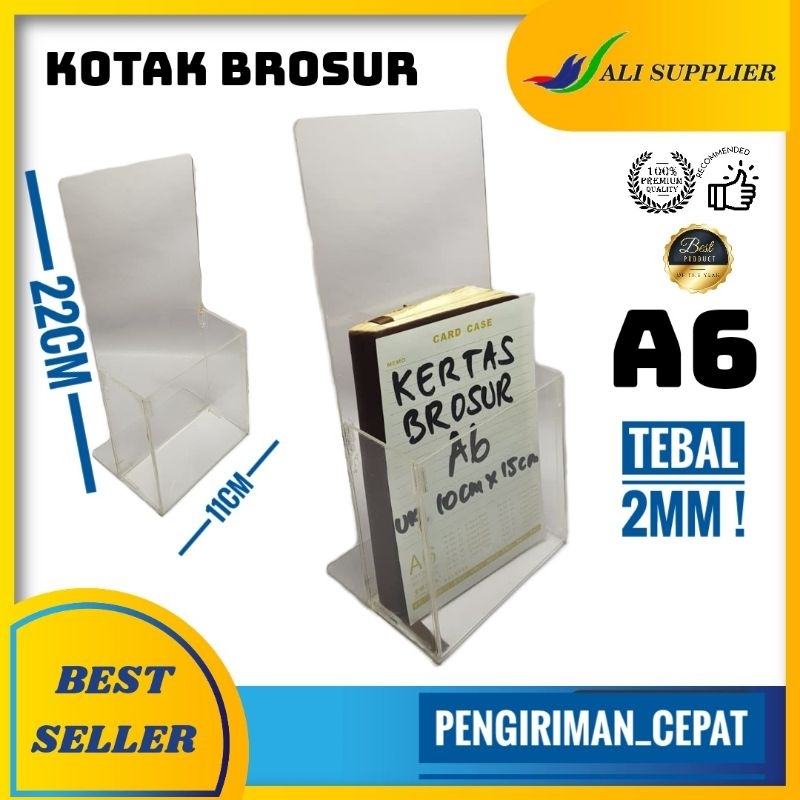 Jual TEMPAT BROSUR / TEMPAT KERTAS A6 / BROSUR HOLDER / PAPER FLYER ...