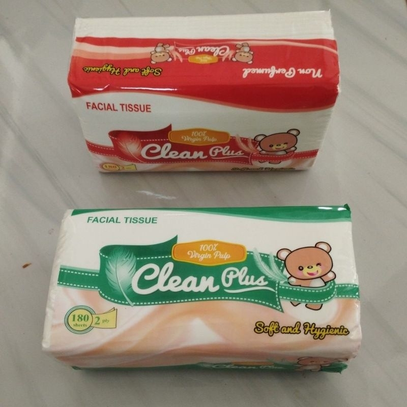 Jual [COD] Tissu Clean Plus 180 sheet | Shopee Indonesia