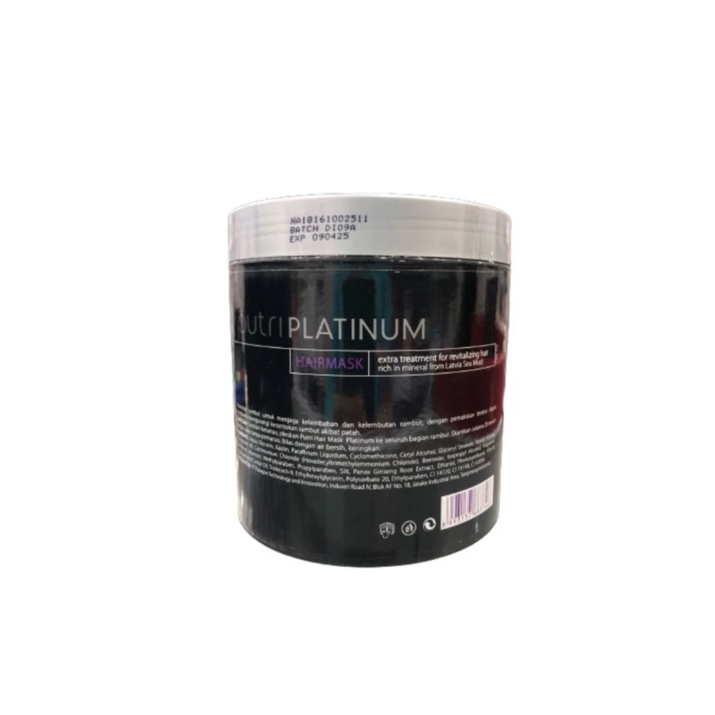 Jual PUTRI Platinum Hair Mask | Masker Rambut 240ml & 720ml | Extra ...