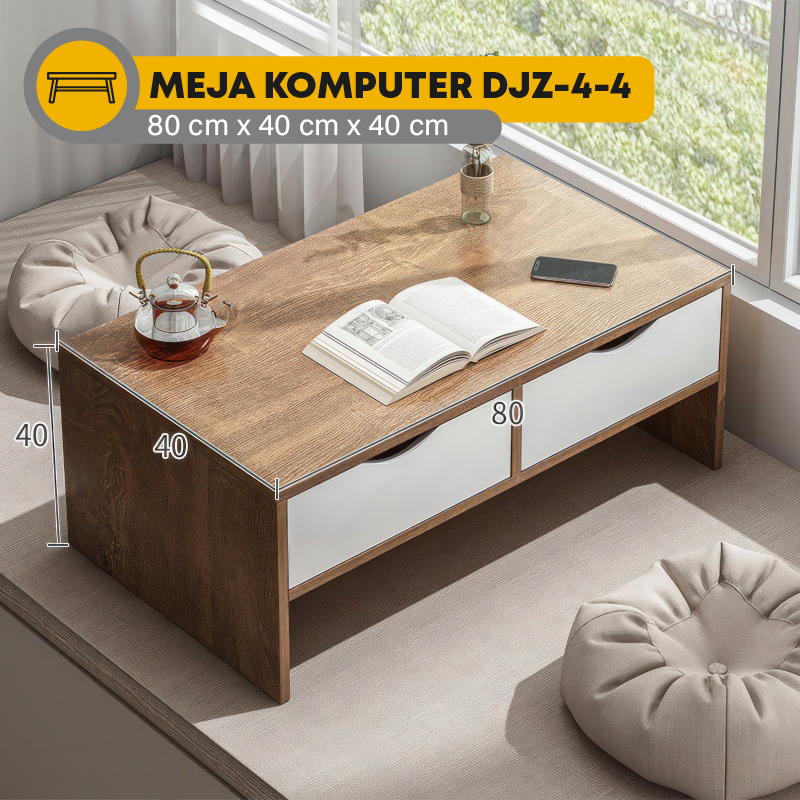 Jual Meja Komputer DJZ Kayu Modern Meja Desktop Meja Sederhana Persegi ...