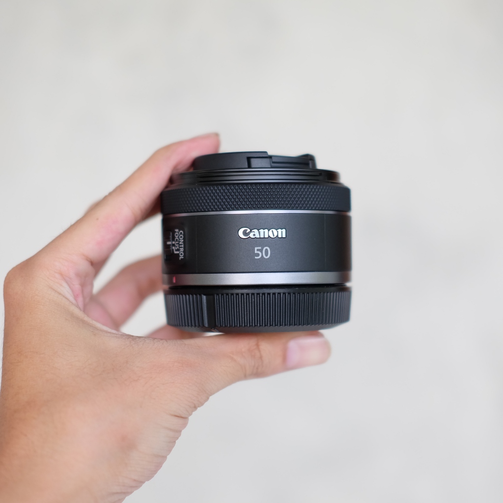 Jual LENSA FIX CANON RF 50MM STM F1.8 FULLSET | Shopee Indonesia