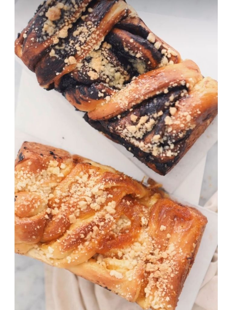 Jual DELUCA CAKE BABKA CAKE SATU LOYANG 12*20*8 ROTI VIRAL SEMARANG ...