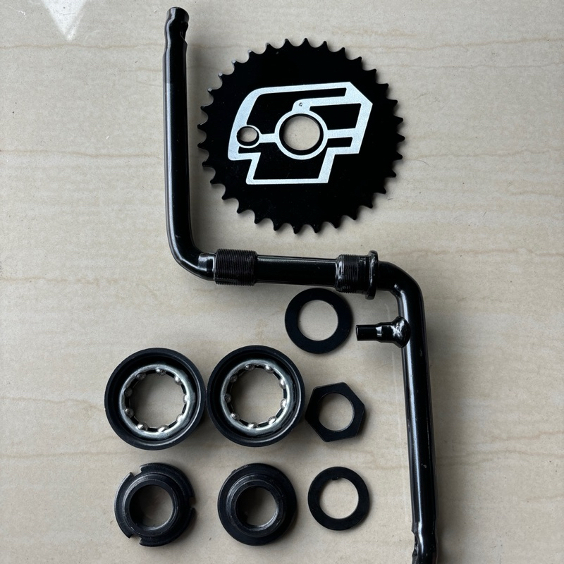 Jual Crank Set Engkol Gir Langsung Sepeda Bmx Shopee Indonesia