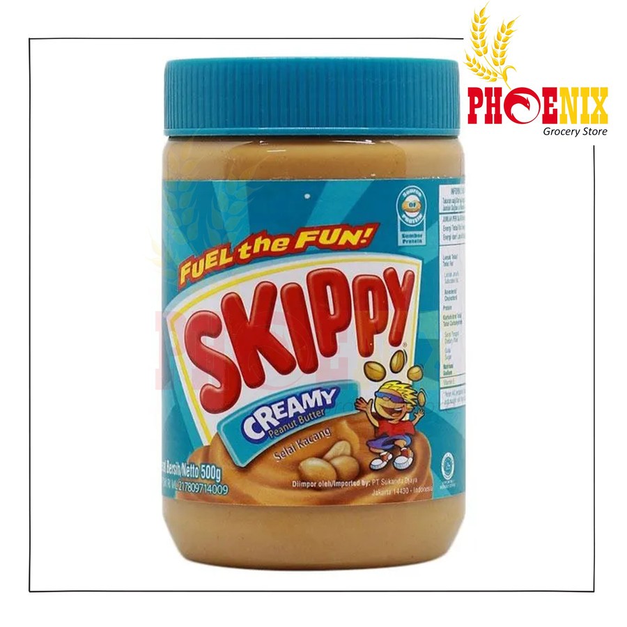 Jual Skippy Peanut Butter All Varian – Creamy / Chunky 500gr | Shopee ...