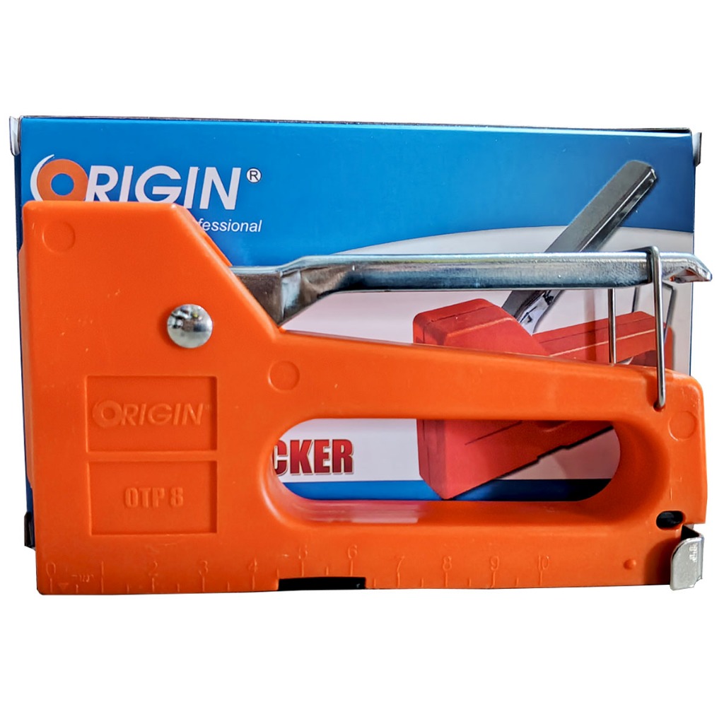 Jual ORIGIN Stapler OTP 8 PVC / Gun Tacker Origin OTP 8 Body PVC ...