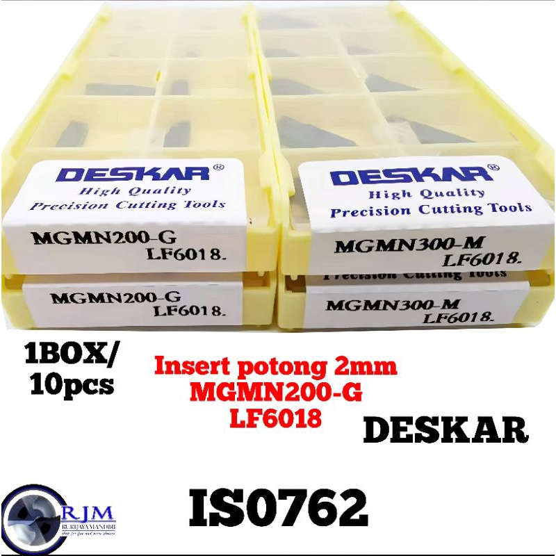 Jual DESKAR insert potong 2mm MGMN 200 - G tungsten carbide cocok untuk ...