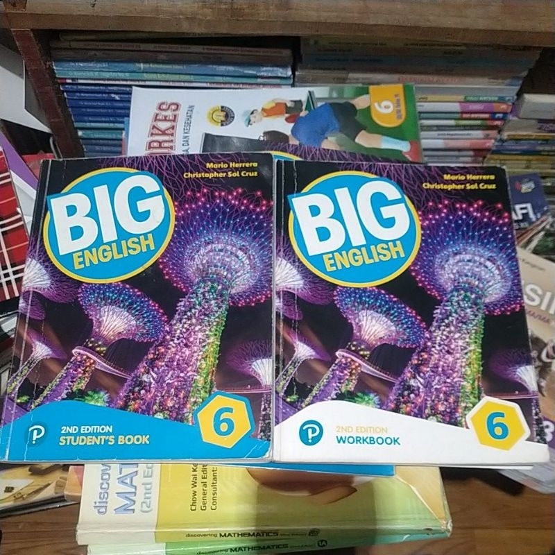 Jual BUKU BIG ENGLISH 6 STUDENT'S BOOK WORKBOOK | Shopee Indonesia