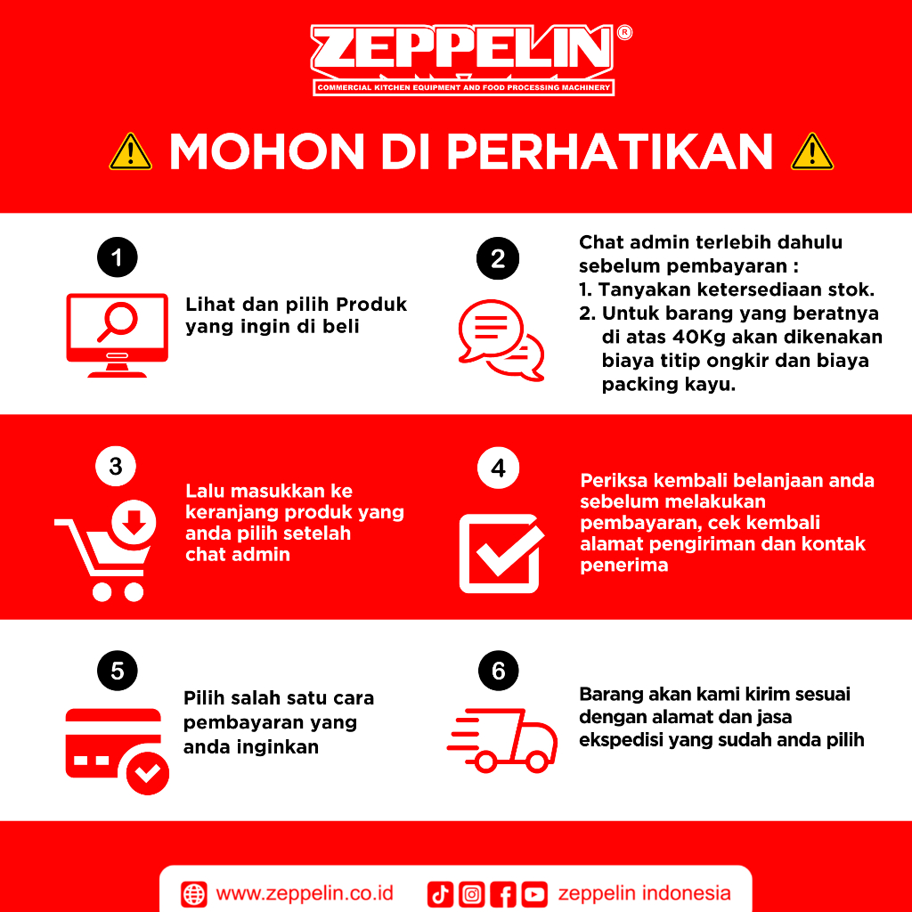 Jual Zeppelin Kompor Stock Pot ZSP-AJ23 (HP/LP) | Shopee Indonesia