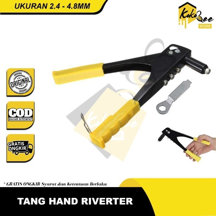 Jual CYKAT Rivet Gun Tang Rivet Manual Paku Rivet Tangan - Hand Riveter ...
