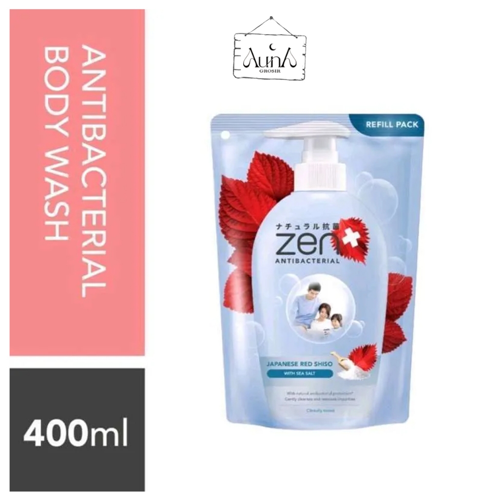 Jual Zen Sabun Cair Antibacterial Shiso & Sandalwood 400ml - Zen Cair ...