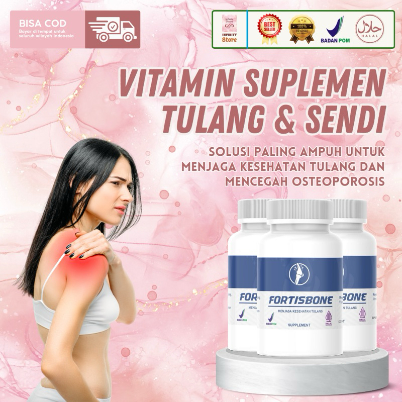 Jual FORTISBONE Vitamin Tulang dan Sendi Vitamin Kesehatan Tulang Obat ...