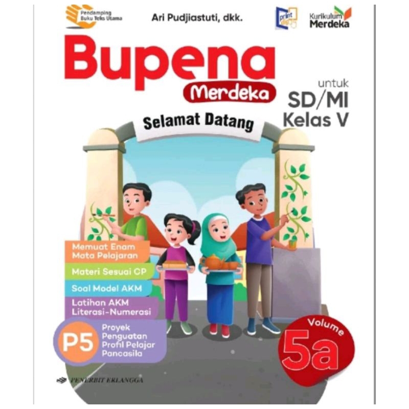 Jual BUPENA UNTUK KELAS 5 SD 5A KURIKULUM MERDEKA | Shopee Indonesia