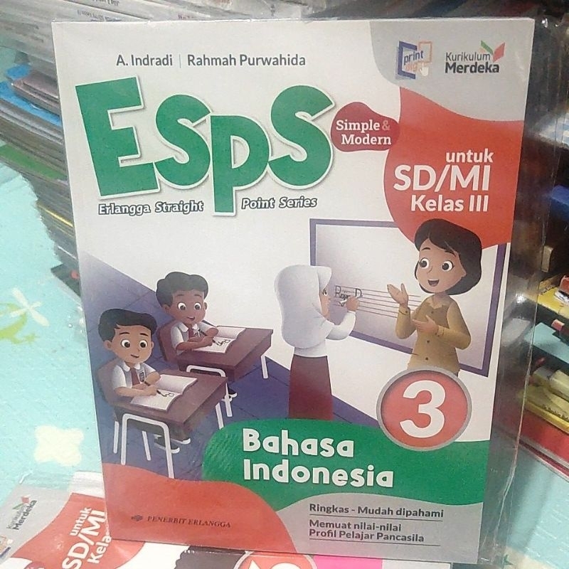 Jual original buku esps bahasa Indonesia untuk SD/mi kelas 3 kurikulum ...