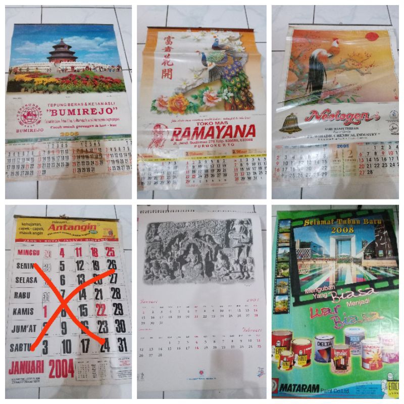 Jual Aneka kalender jadul | Shopee Indonesia