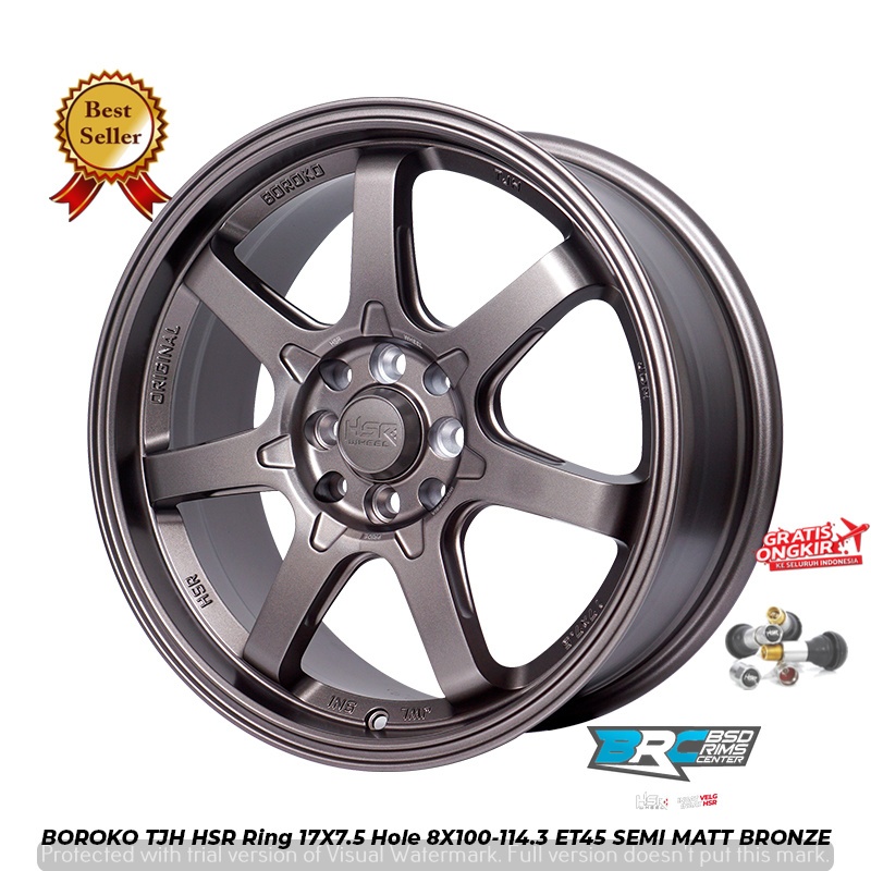 Jual PROMO VELG HSR BOROKO TJH R17 UNTUK JAZZ MOBILIO LIVINA | Shopee ...