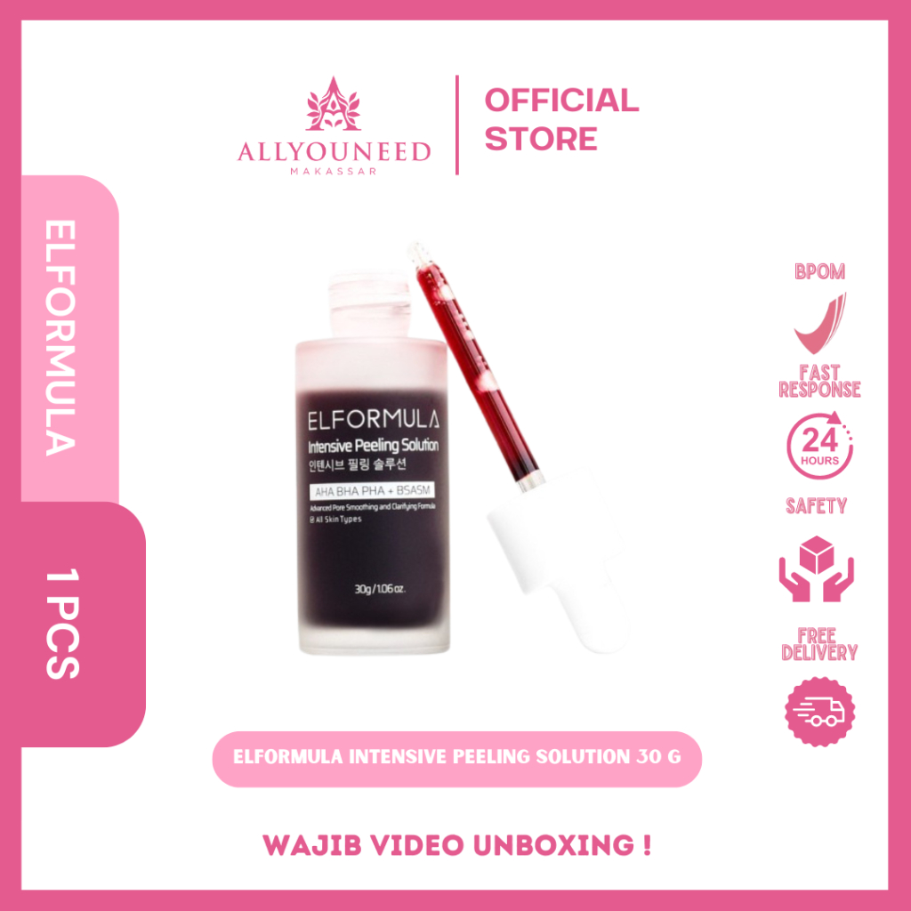 Jual ELFORMULA Peeling Solution AHA BHA PHA / Exfoliating (PILIH UKURAN ...