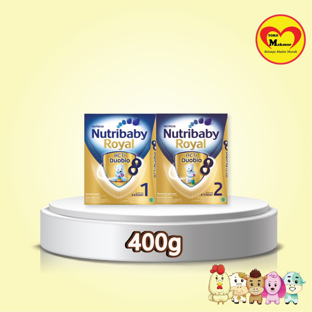 Jual Nutribaby Royal Tahap 1 (0-6 Bulan) / Tahap 2 (6-12 Bulan) 400gr ...