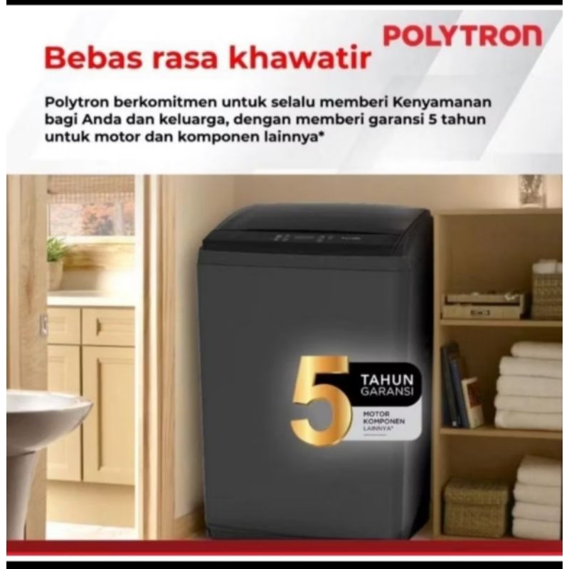 Jual Mesin Cuci Polytron 1 Tabung 10 Kg Mesin Cuci Polytron PAW 10518